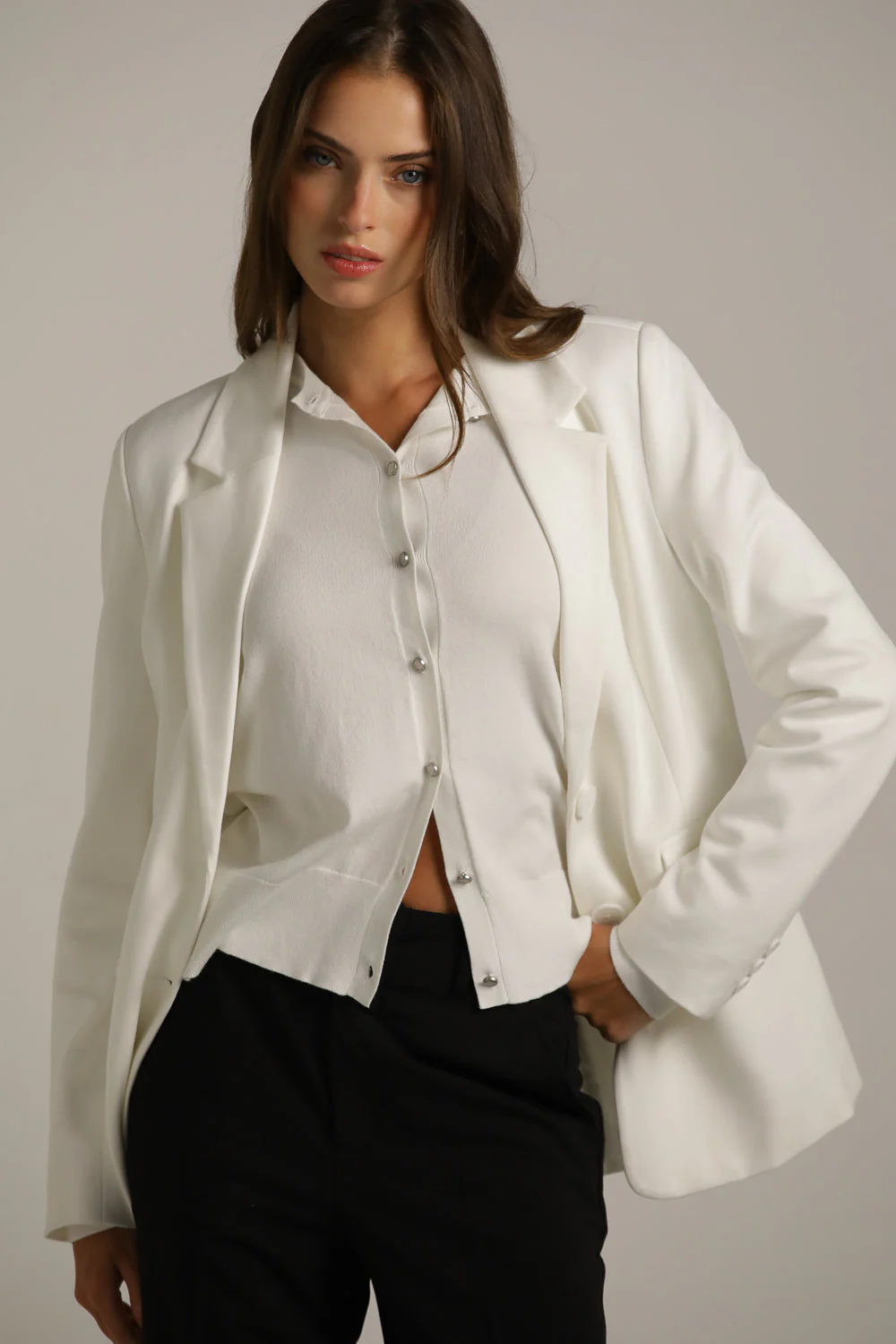 Slim Tailored Blazer - Image 27