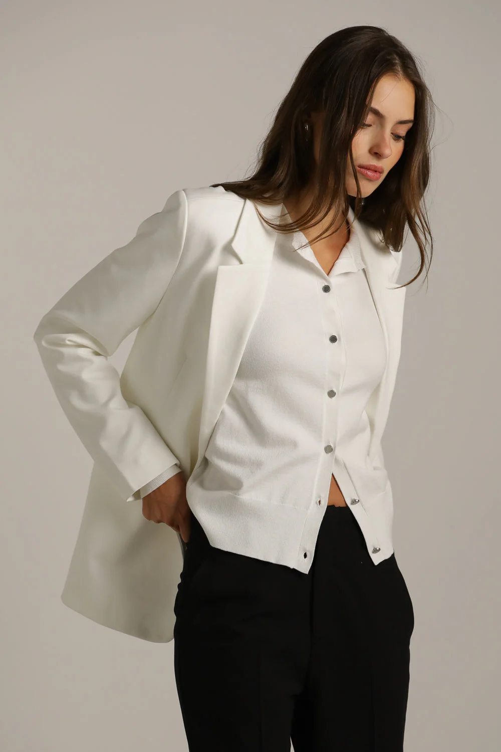 Slim Tailored Blazer - Image 29