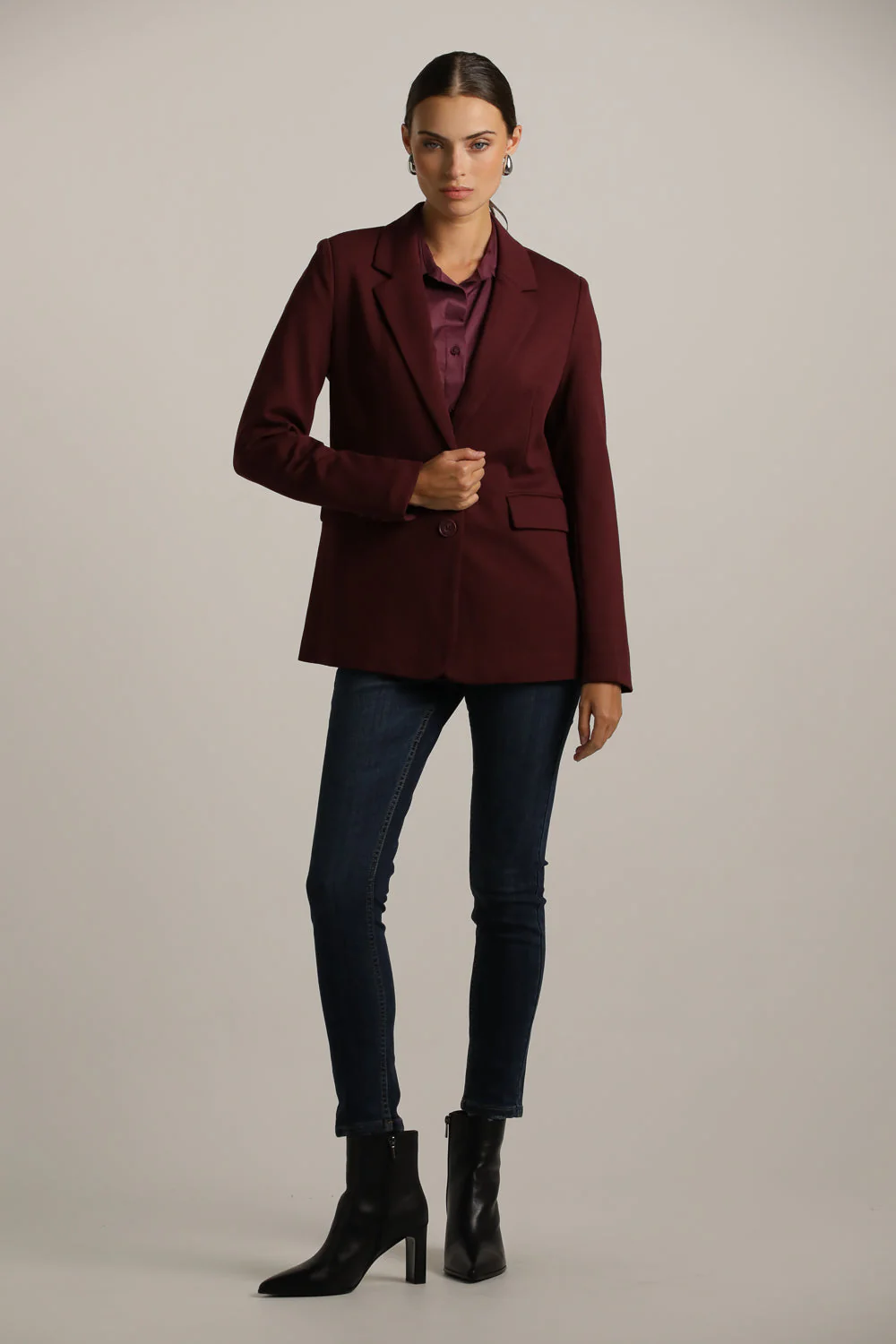 Slim Tailored Blazer - Image 33