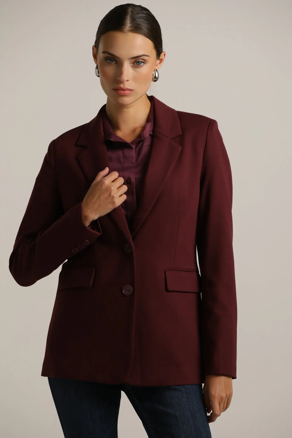 Slim Tailored Blazer - Image 34