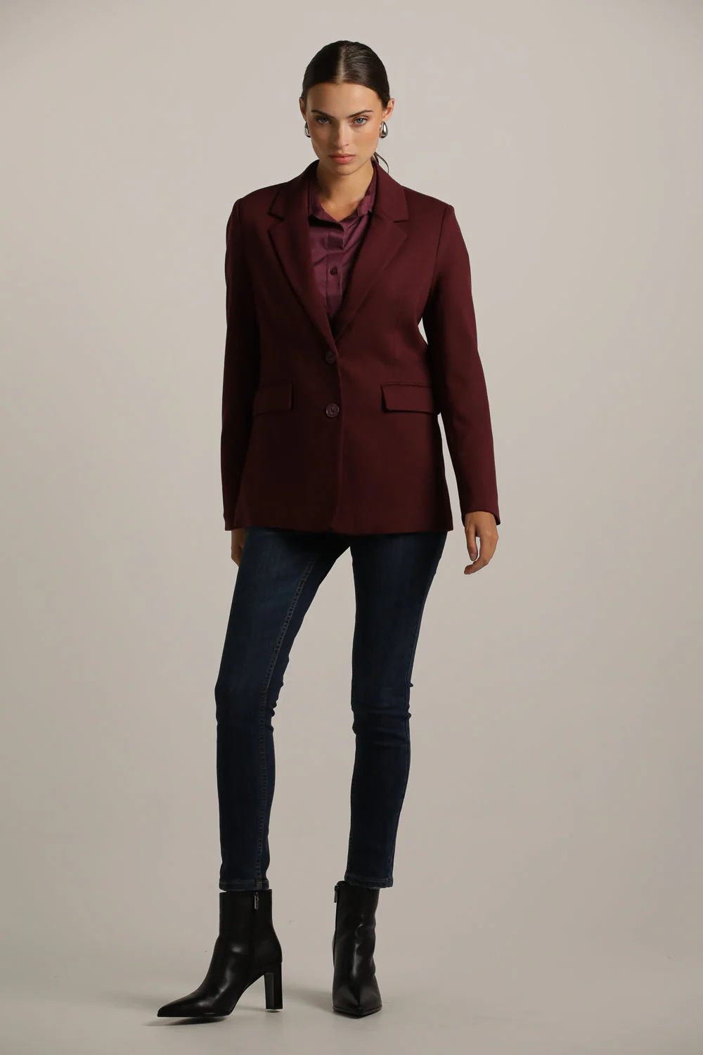 Slim Tailored Blazer - Image 37