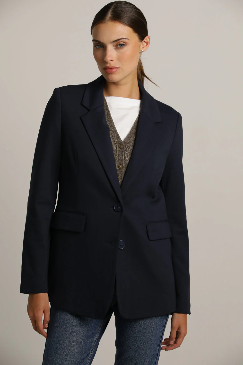 Slim Tailored Blazer - Image 4