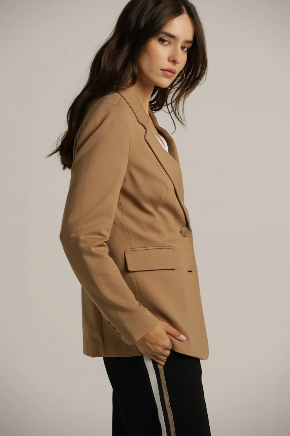 Slim Tailored Blazer - Image 42