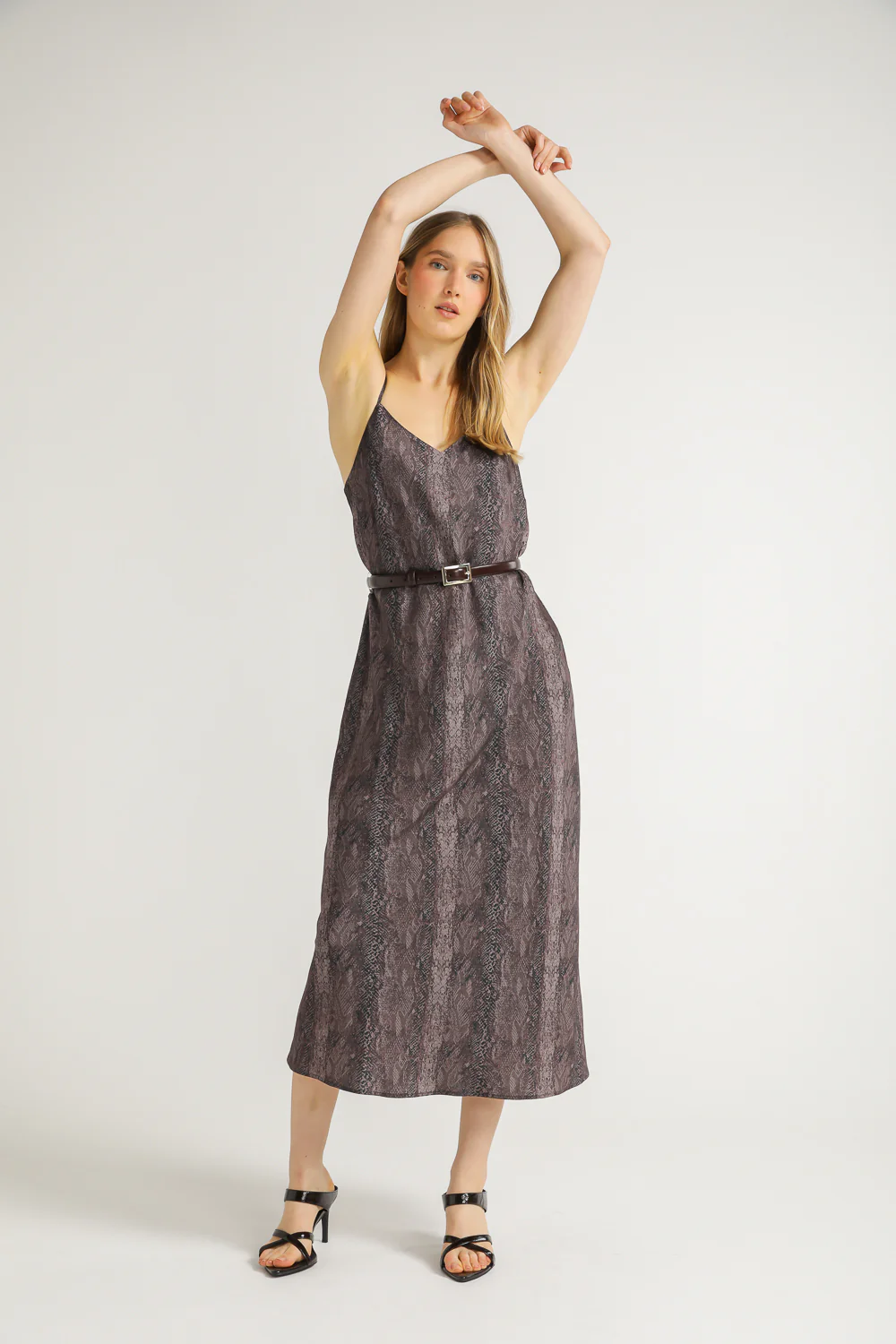Slip Print Dress - Image 4