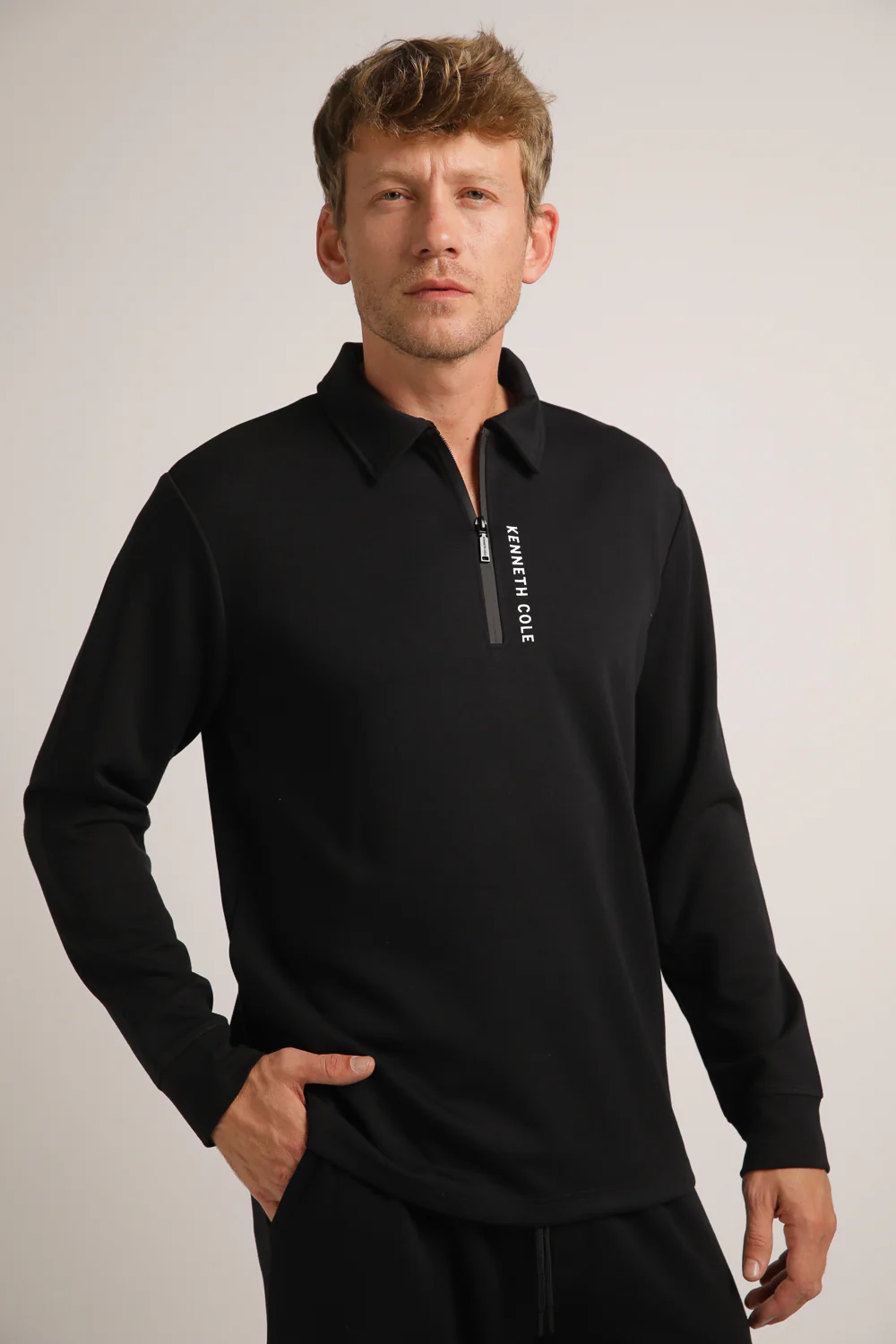 Zipped Polo Shirt - Image 13