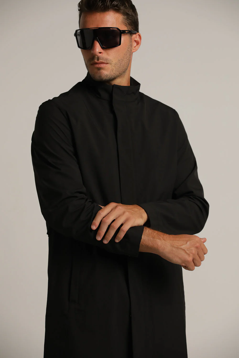 Sporty Long Wind Breaker - Image 12
