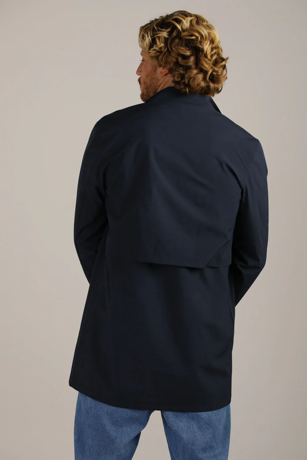Sporty Long Wind Breaker - Image 5