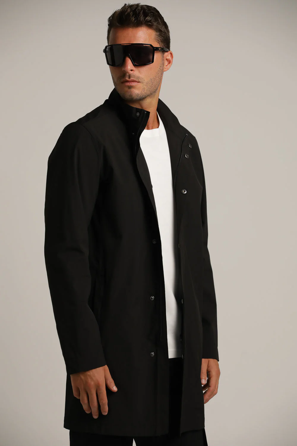 Sporty Long Wind Breaker - Image 8