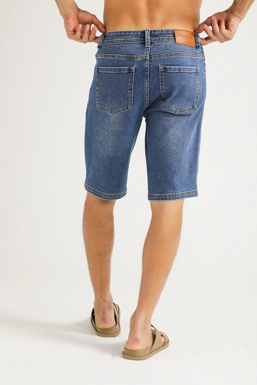Denim Bermuda Shorts - Image 11