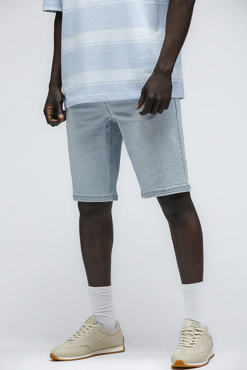 Denim Bermuda Shorts - Image 15