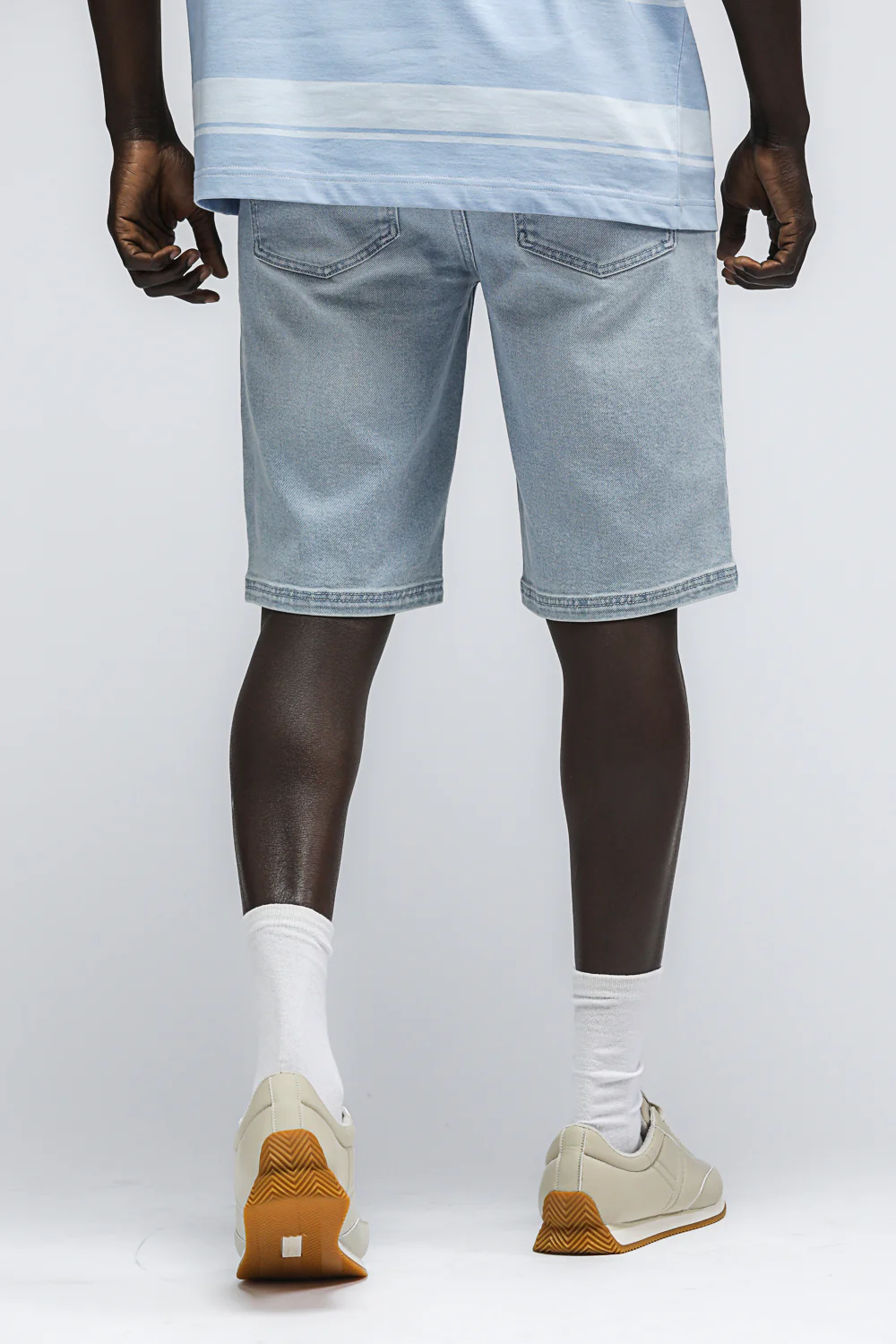 Denim Bermuda Shorts - Image 17