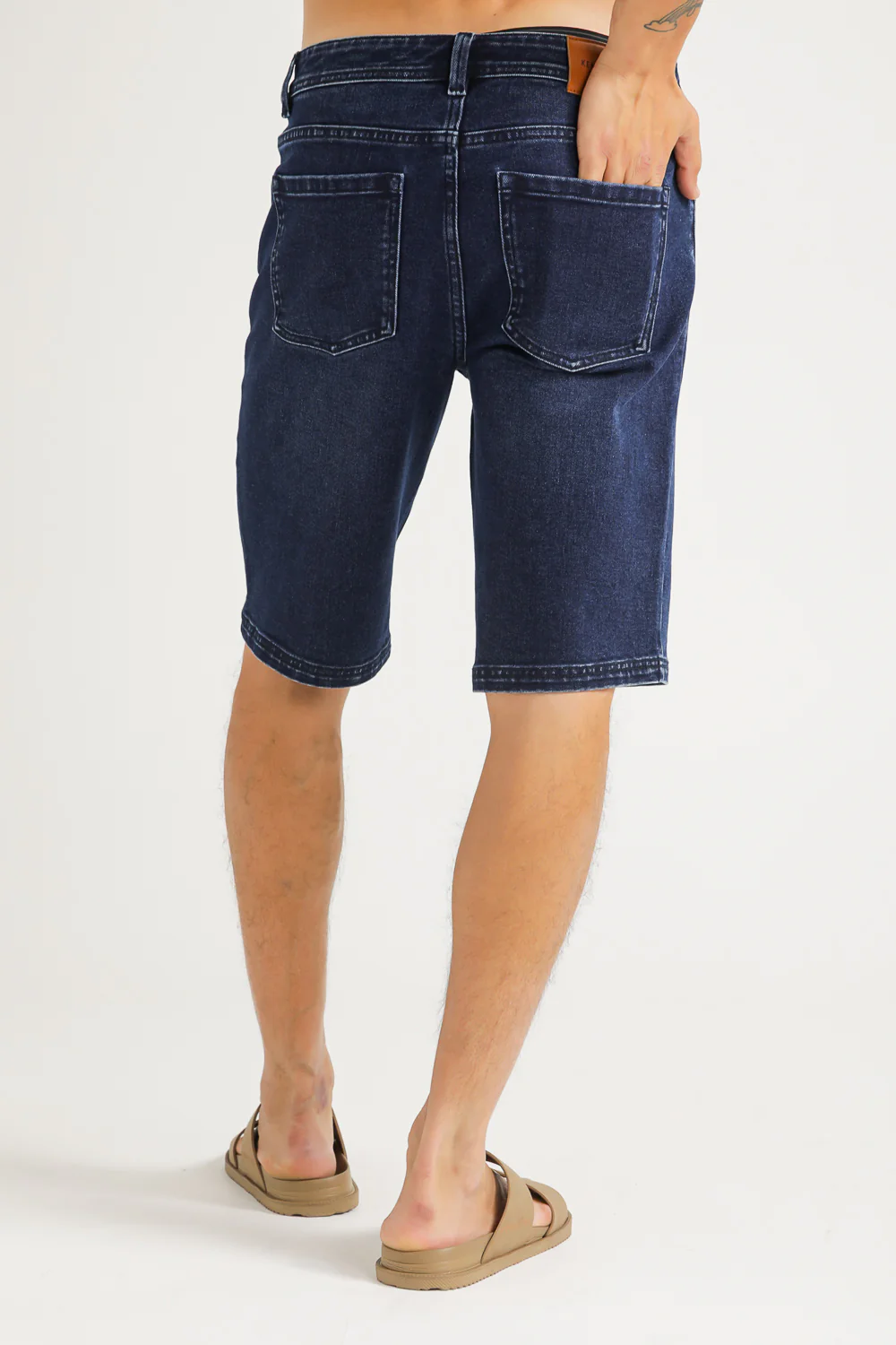 Denim Bermuda Shorts - Image 5