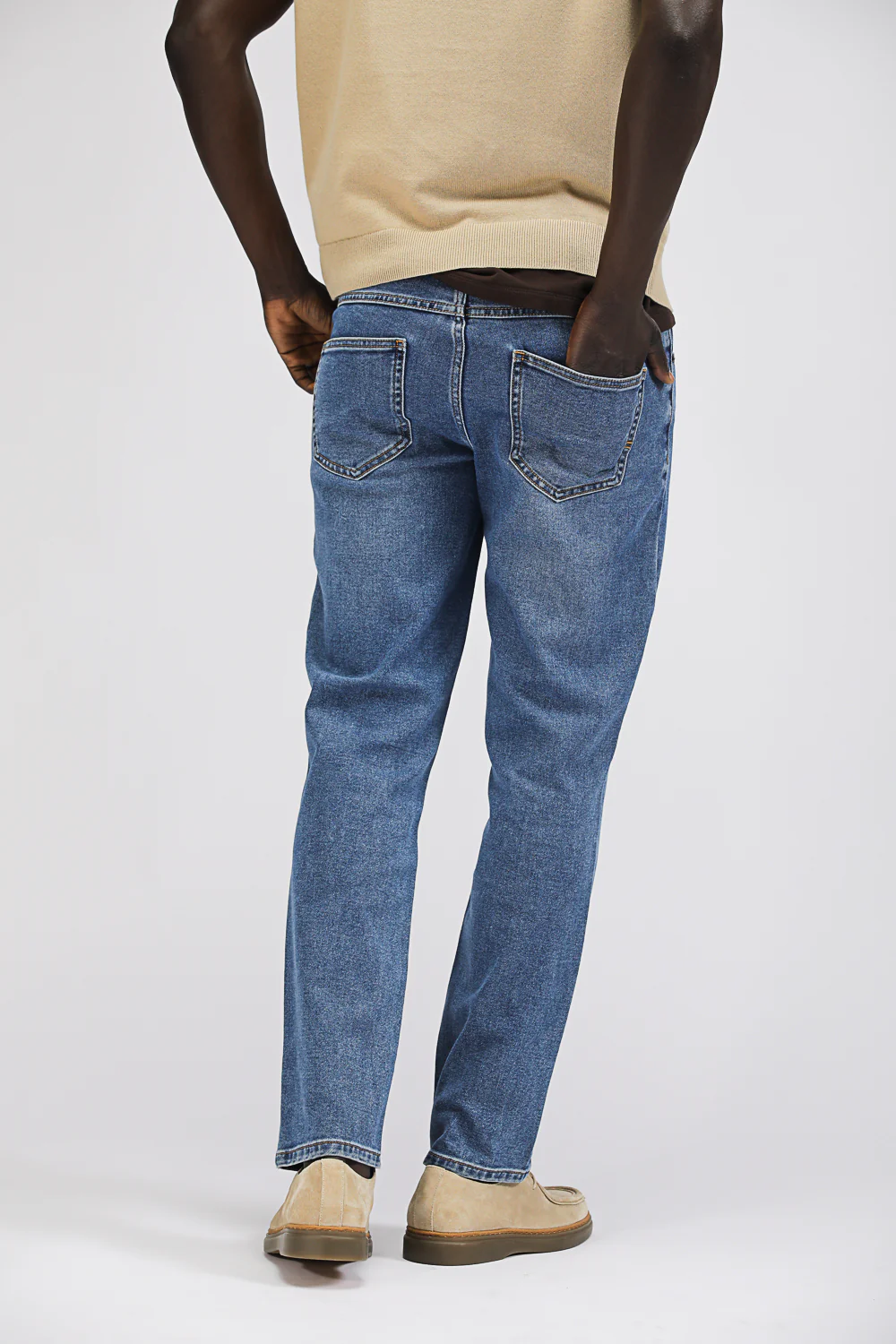 Straight Leg Denim Jeans - Image 10