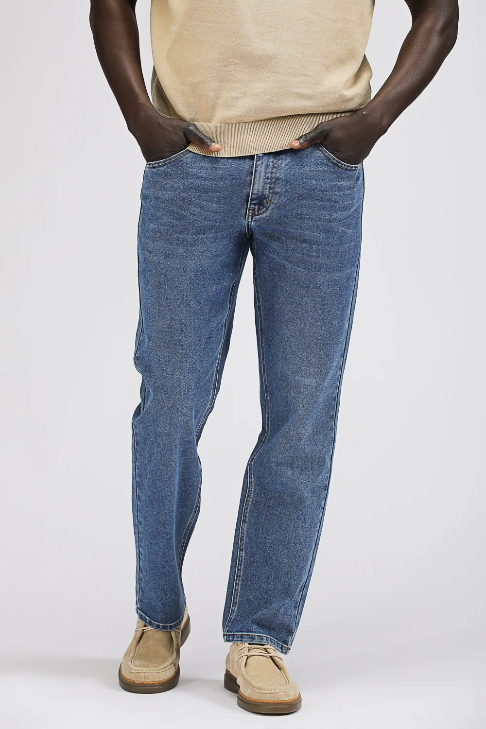 Straight Leg Denim Jeans - Image 8