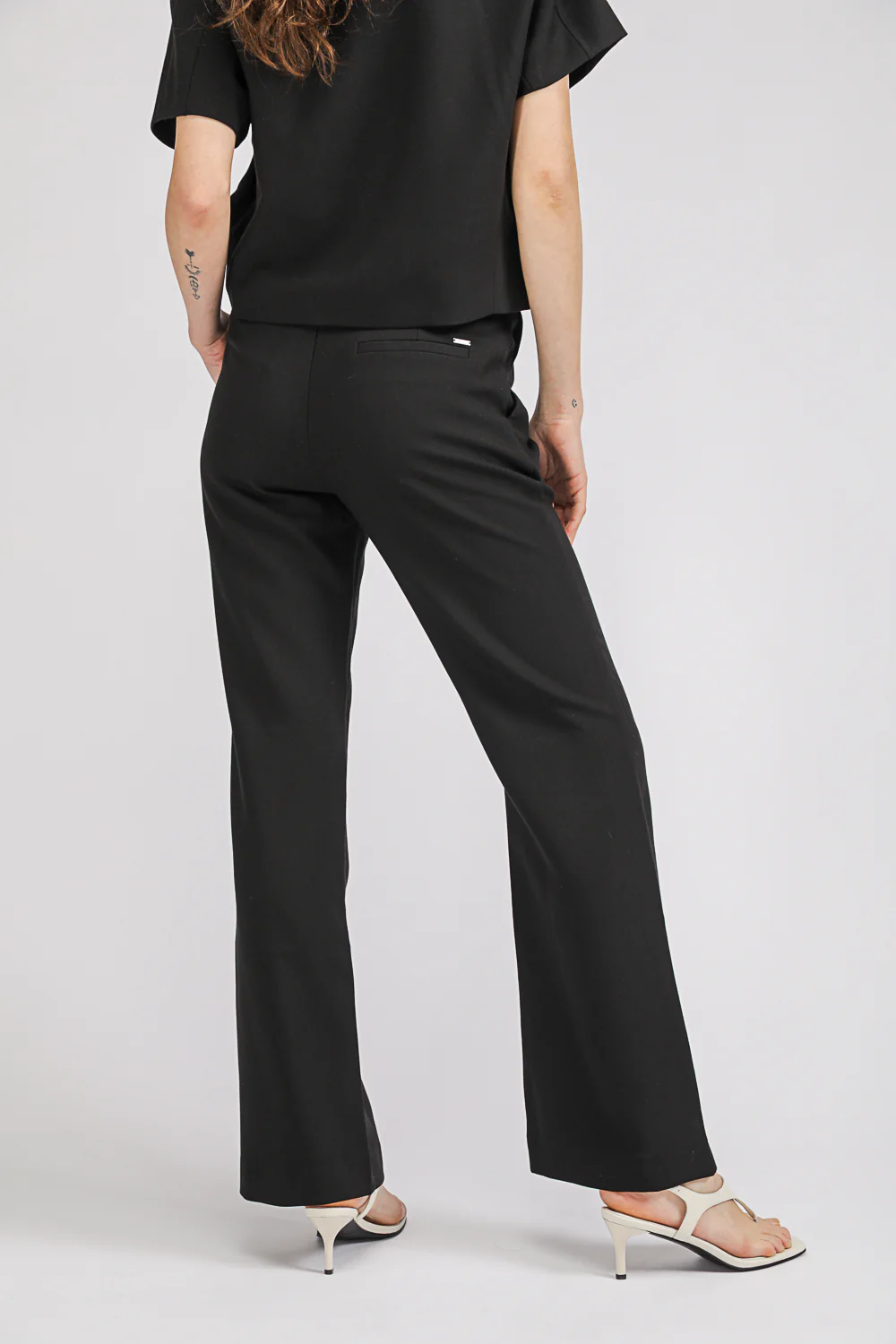 Straight Leg Tailored Trousers - Image 6
