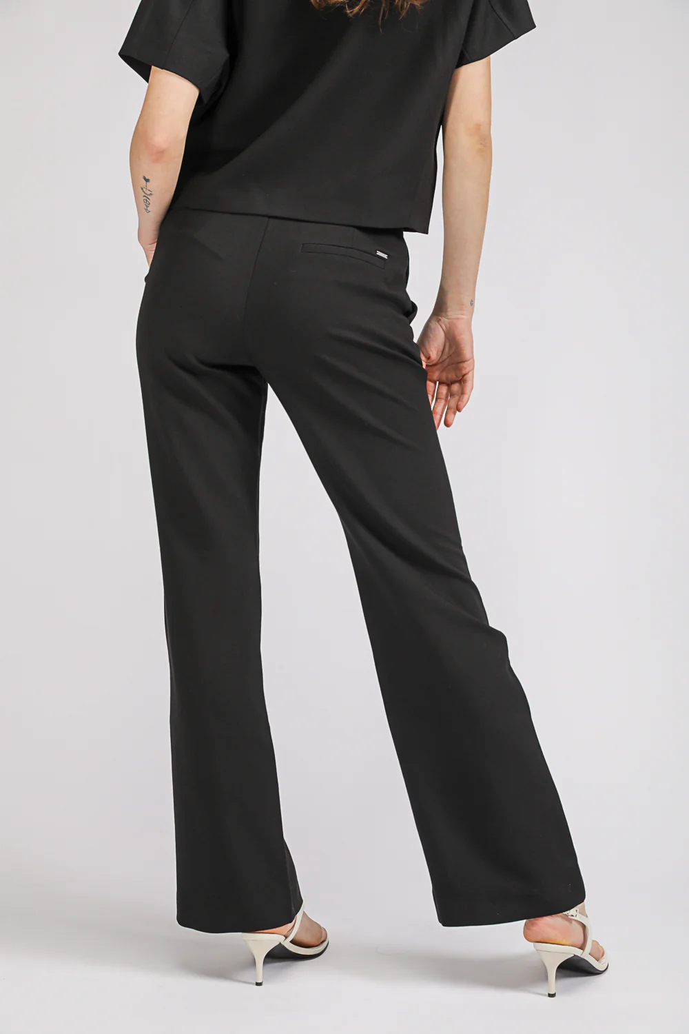 Straight Leg Tailored Trousers - Image 7