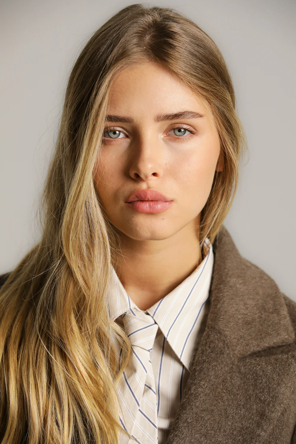 Tie Front Striped Blouse - Image 12