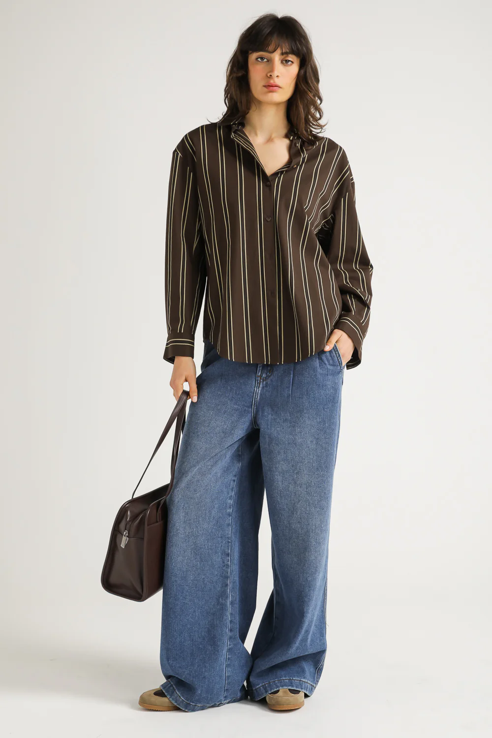 Stripped Long Sleeve Shirt - Image 7