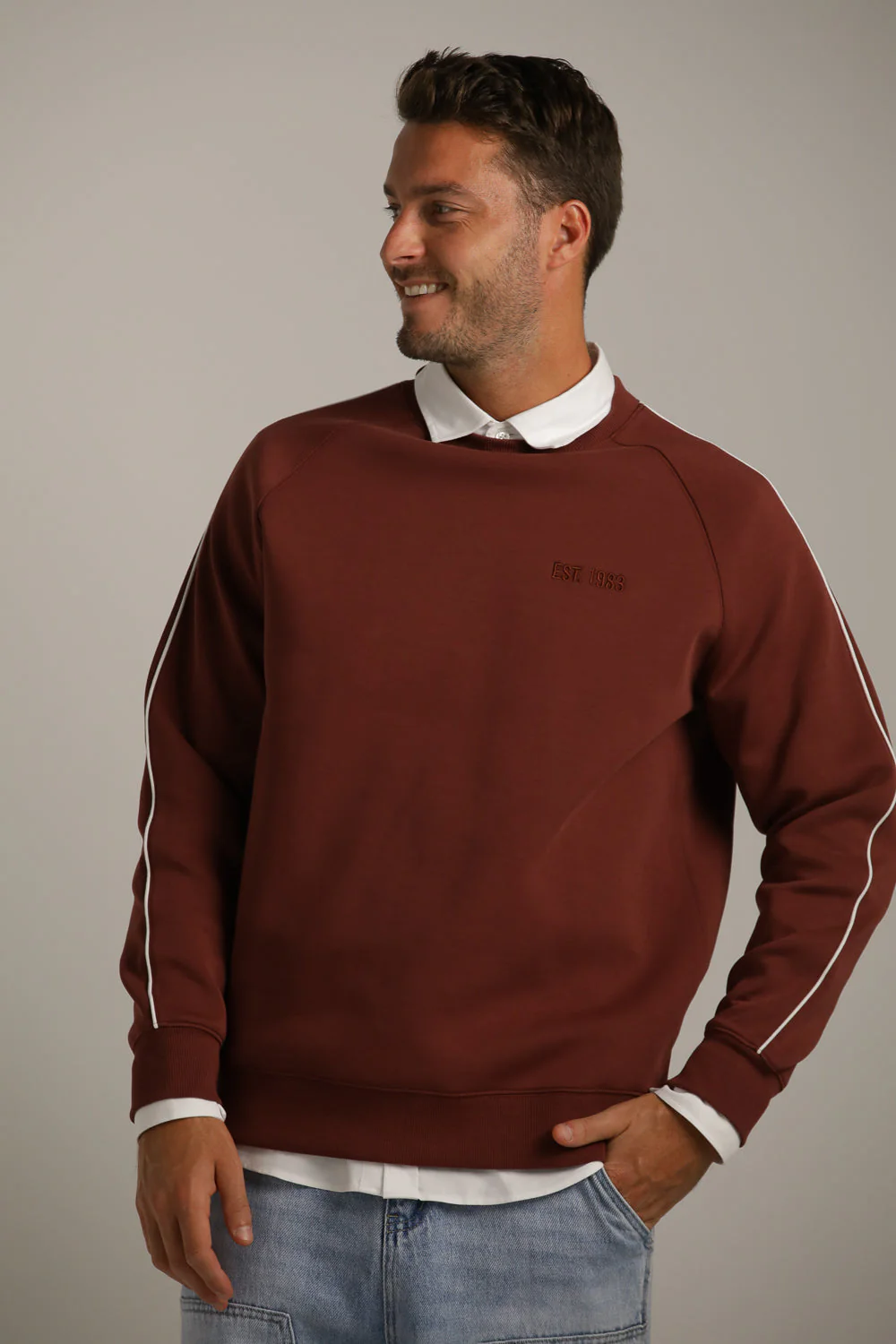 Raglan Interlock Sweatshirt - Image 5