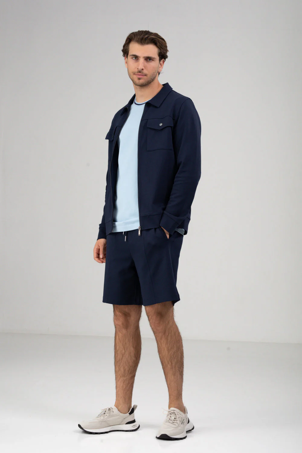 Zip Up Overshirt - Image 6