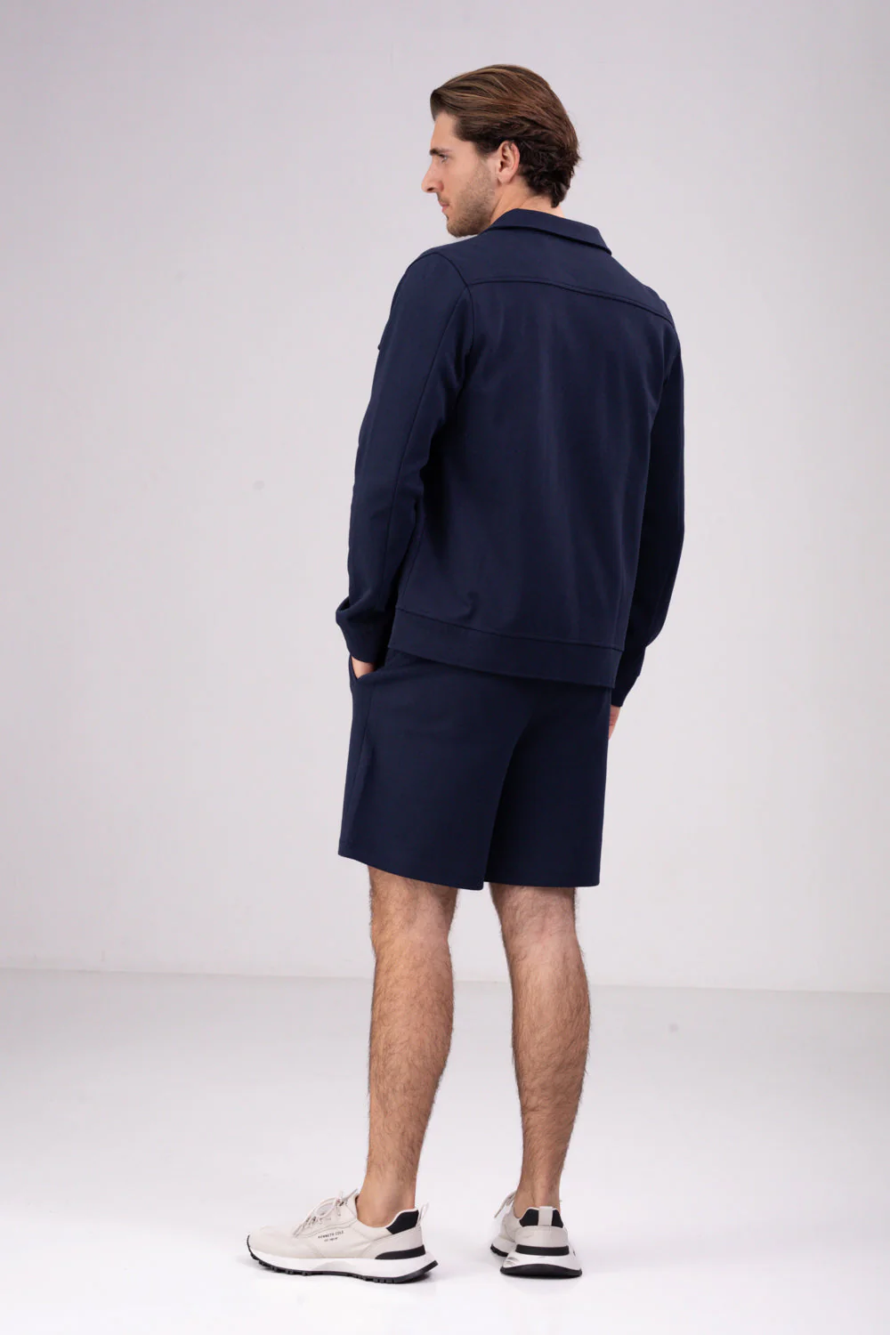 Zip Up Overshirt - Image 9