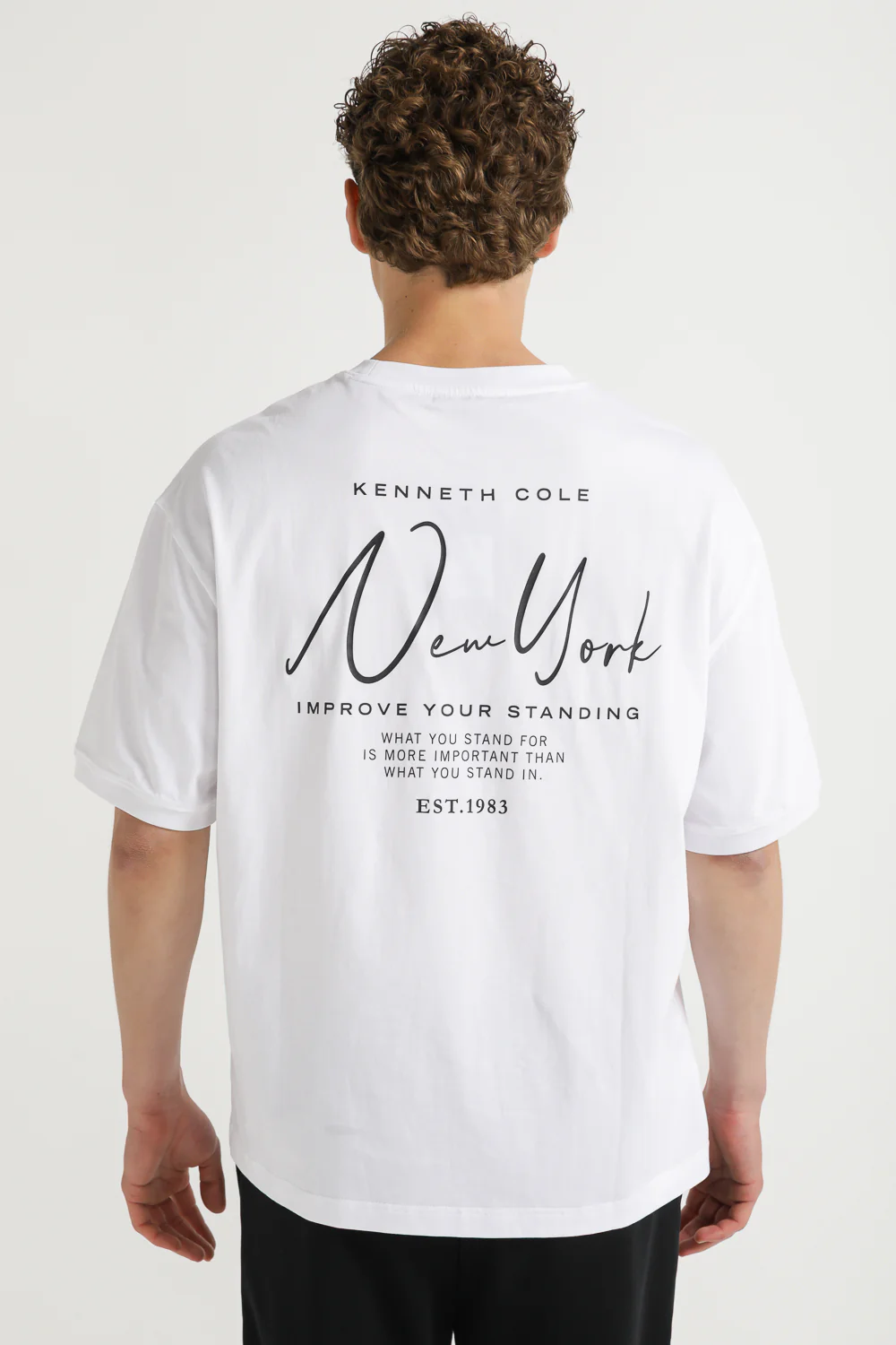 Oversized Cotton Graphic T Shirt - Image 4