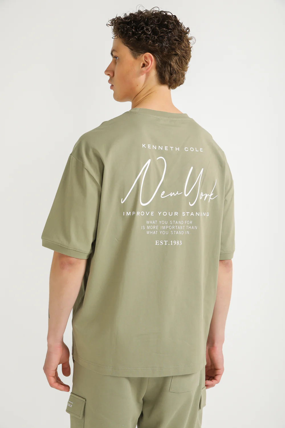 Oversized Cotton Graphic T Shirt - Image 8