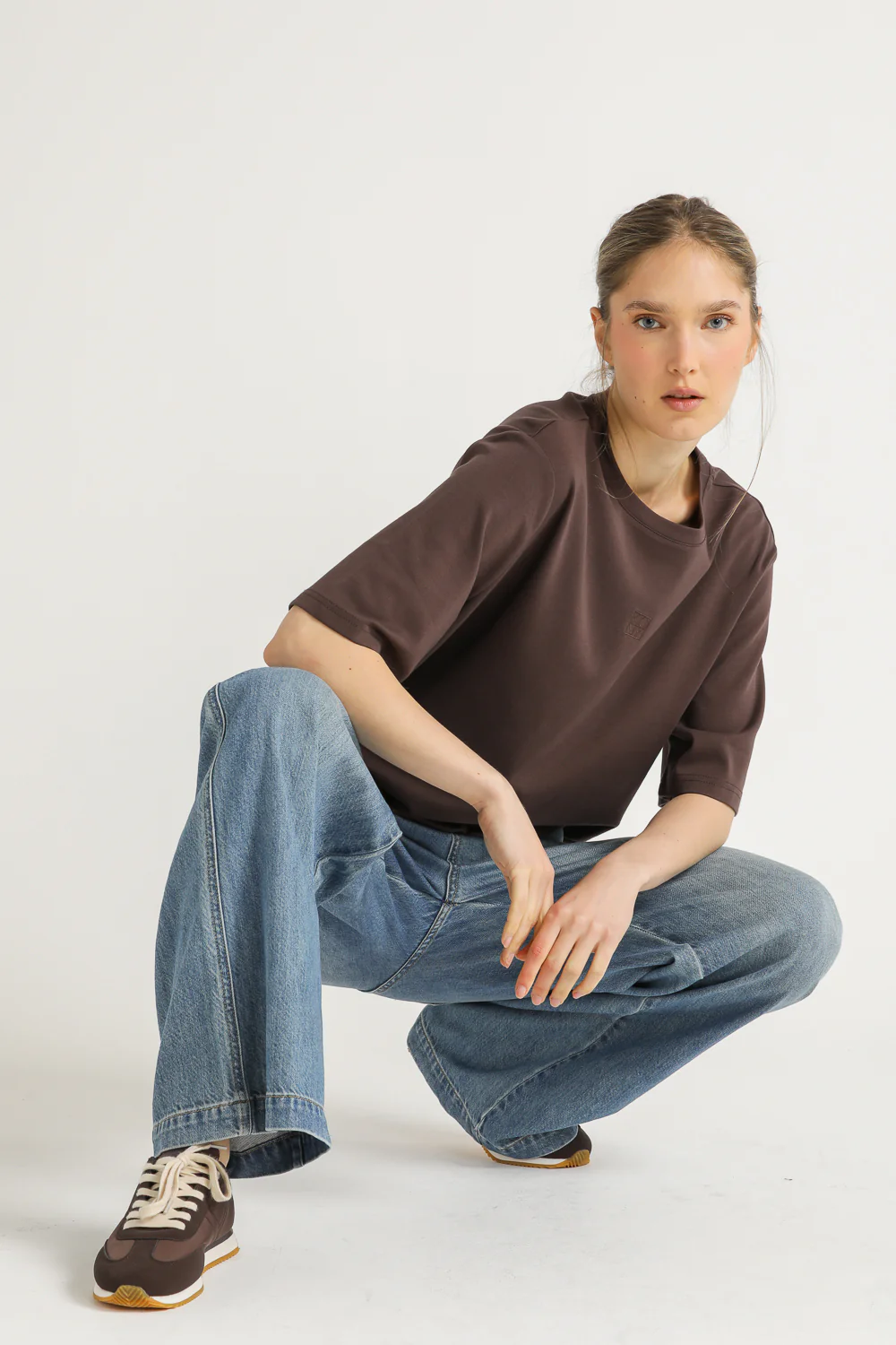 T-Shirt With Embroidery Logo - Image 17