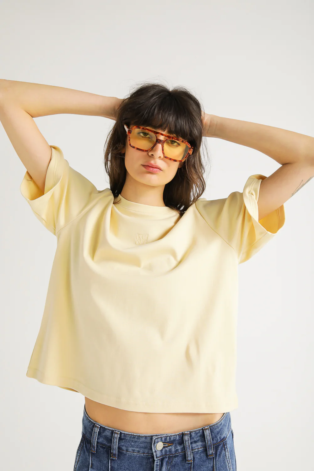 T-Shirt With Embroidery Logo - Image 5