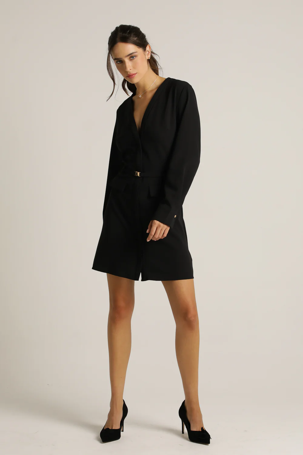 Tailored Belted Dress - Image 10