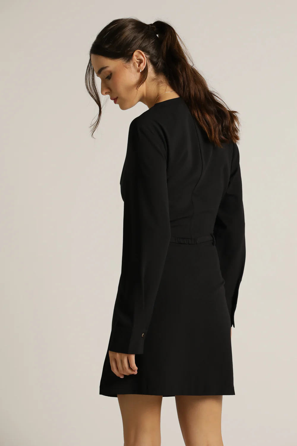 Tailored Belted Dress - Image 15