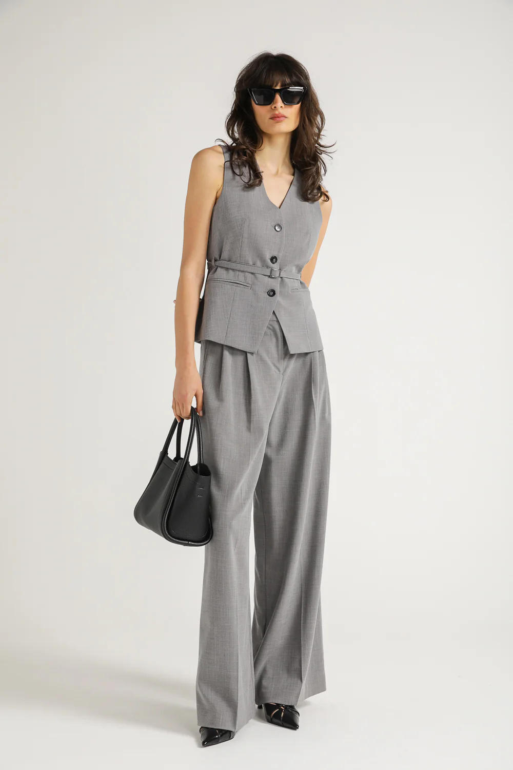 High Rise Tailored Trousers - Image 5