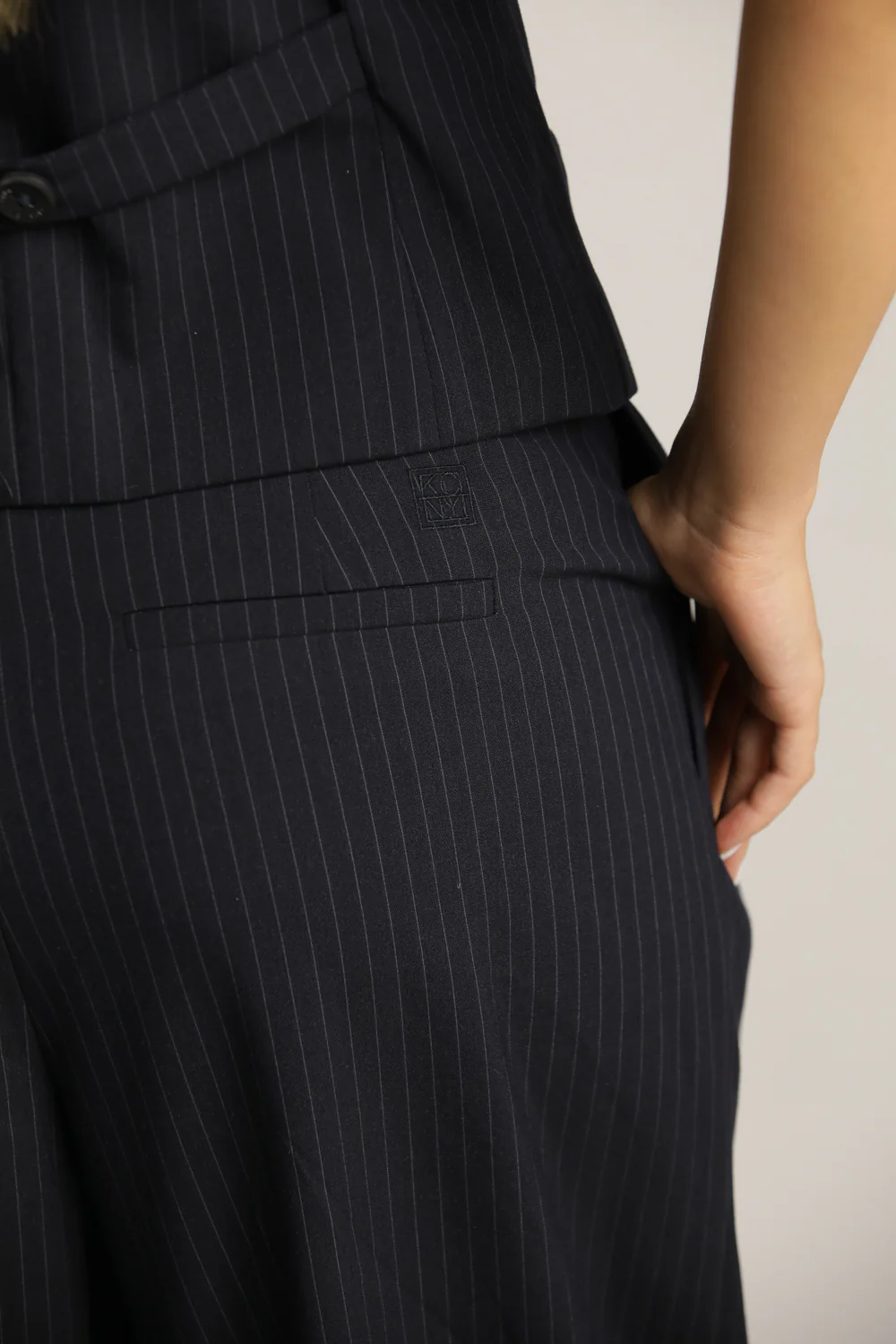 Tailored Wide Leg Pants - Image 3