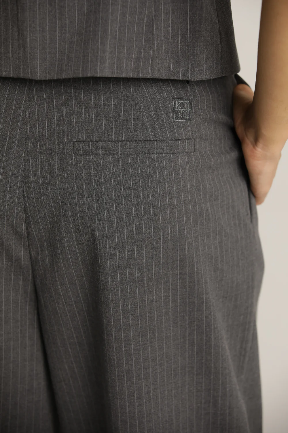 Tailored Wide Leg Pants - Image 8