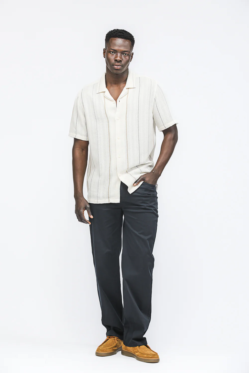 Striped Short Sleeve Shirt - Image 2
