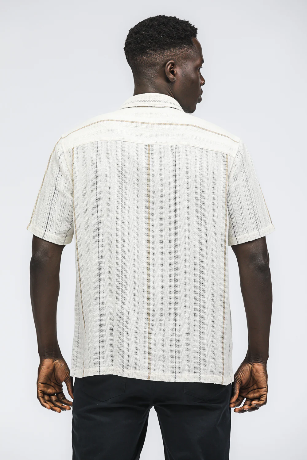 Striped Short Sleeve Shirt - Image 4