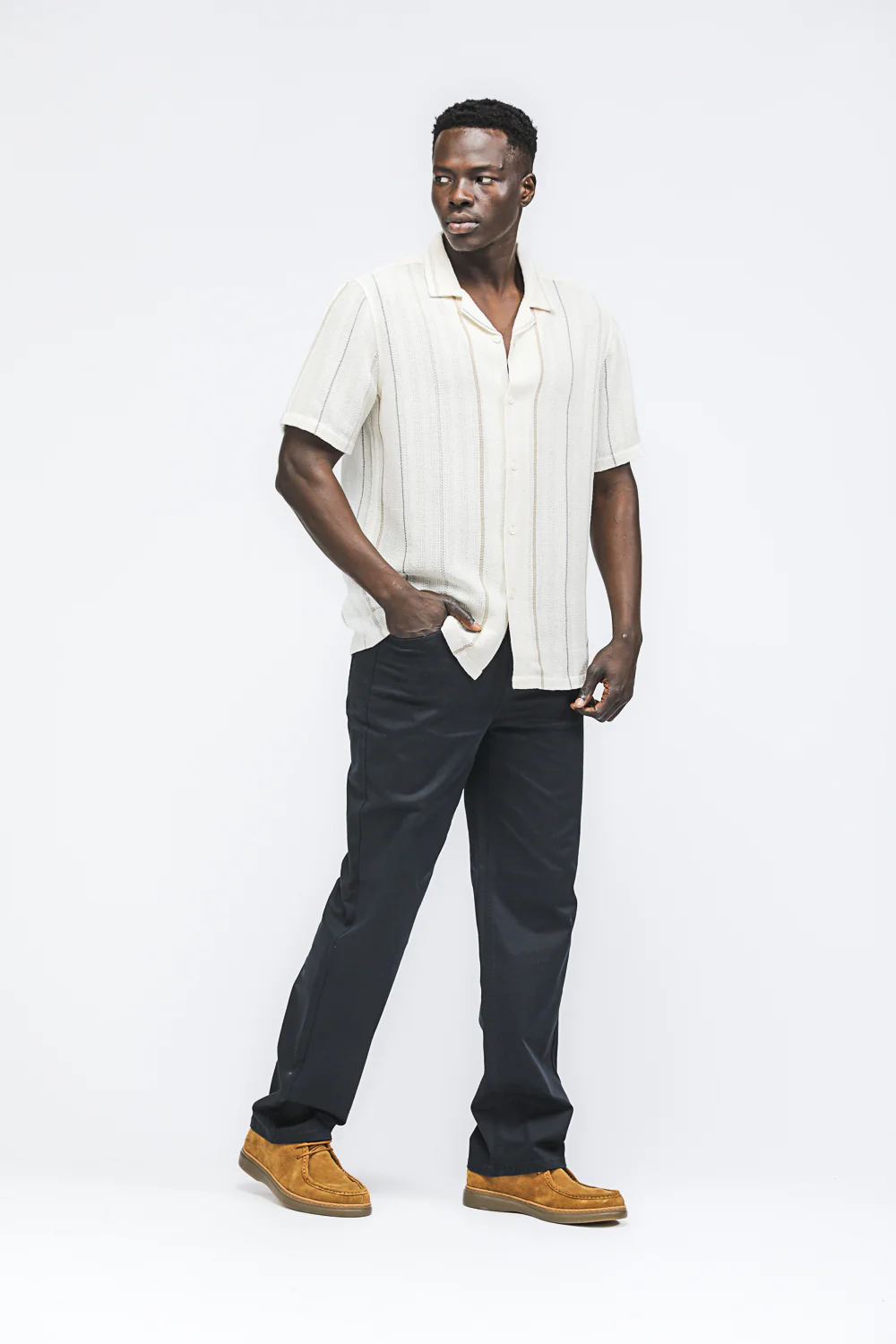 Striped Short Sleeve Shirt - Image 5