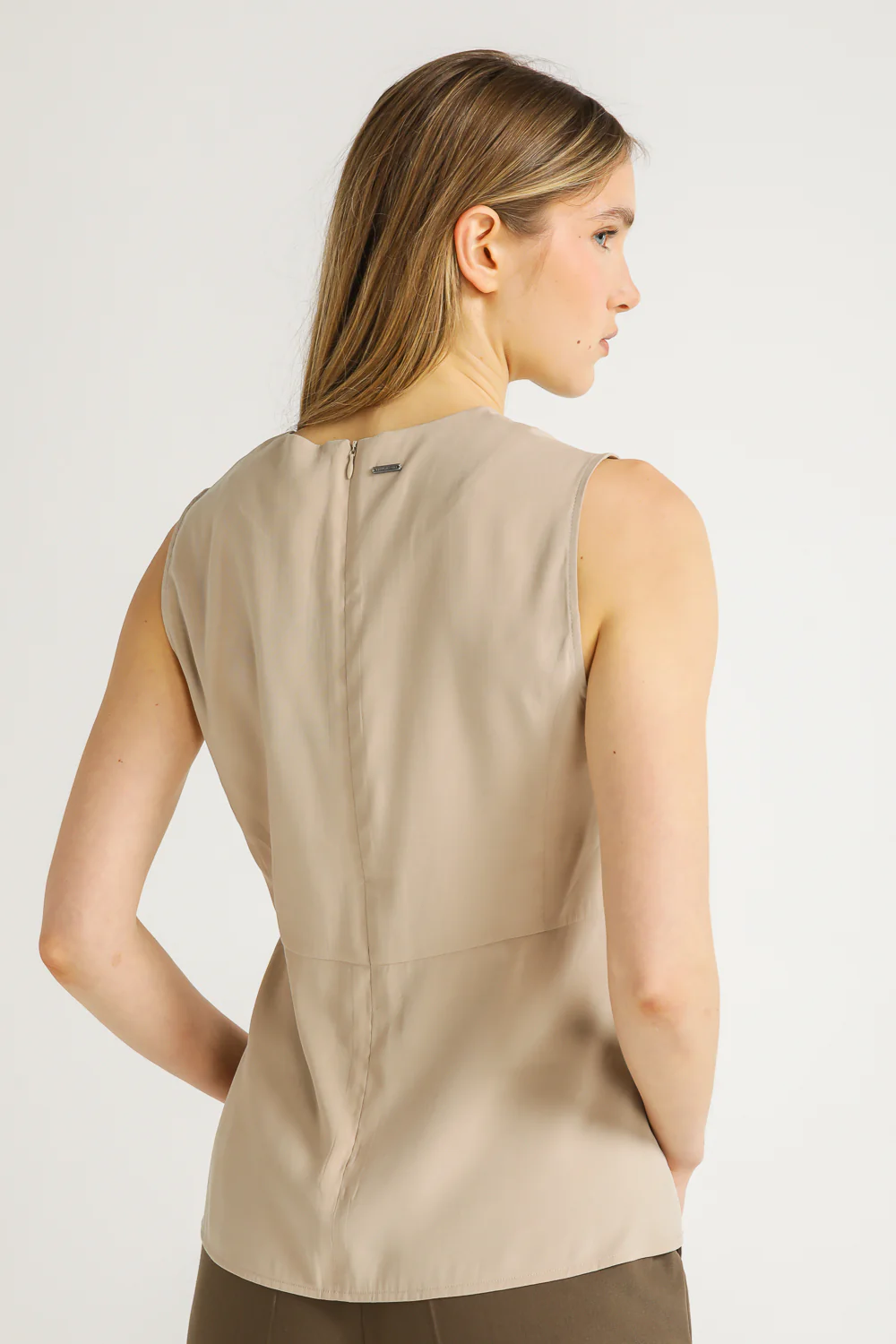 Tie-Front Drape Top - Image 12