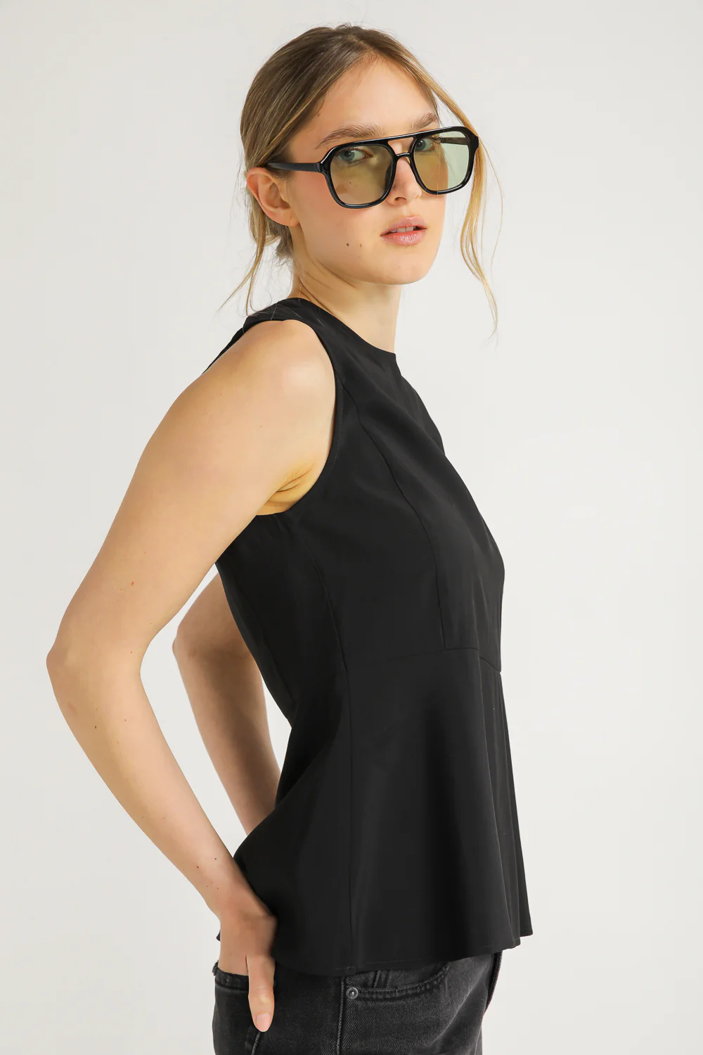 Tie-Front Drape Top - Image 16