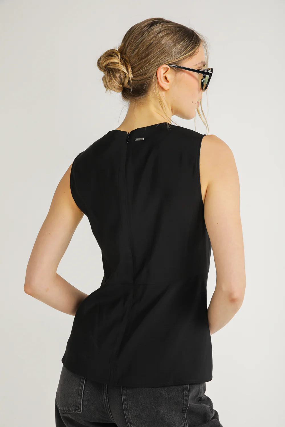 Tie-Front Drape Top - Image 19