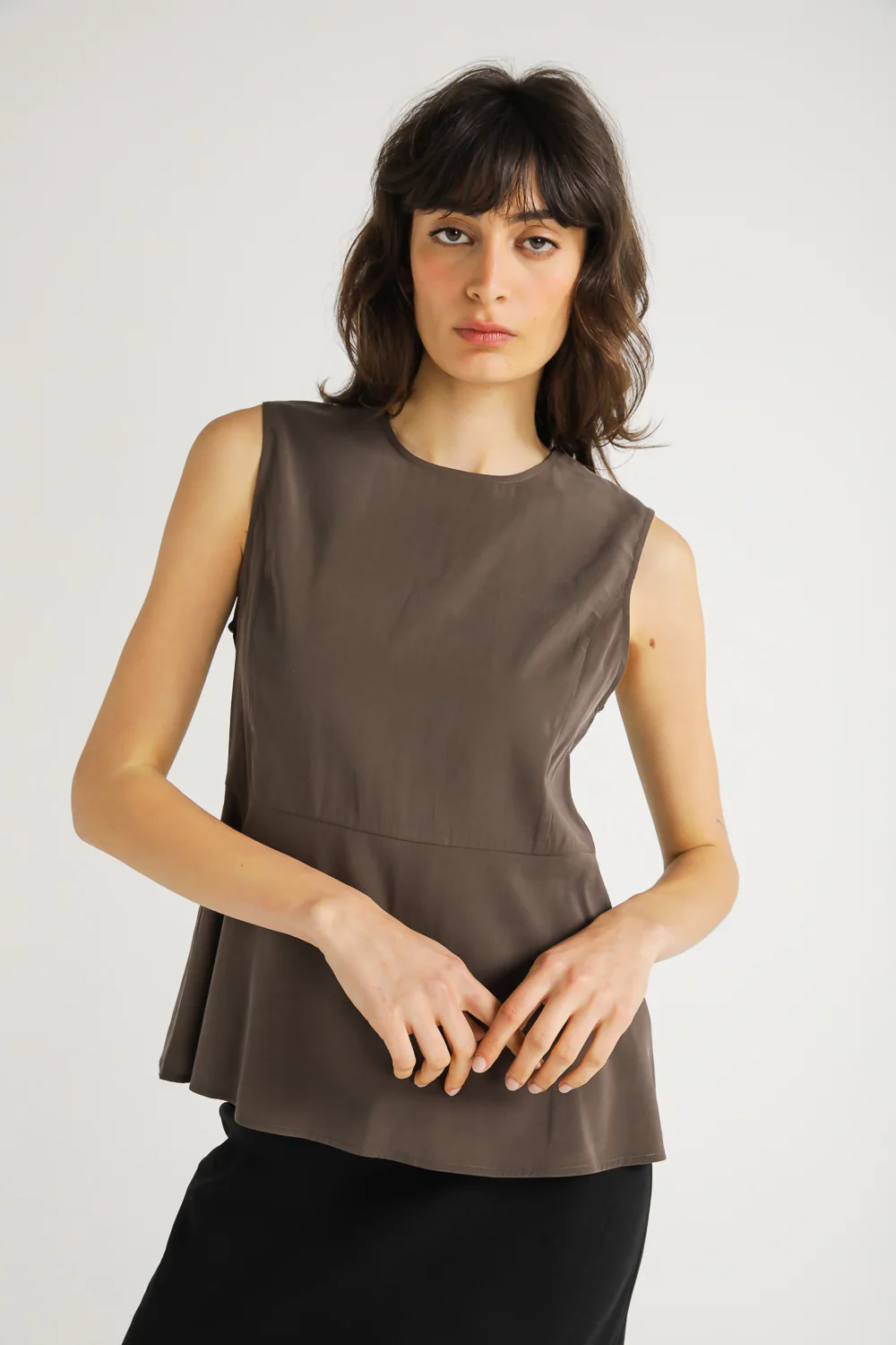 Tie-Front Drape Top - Image 2