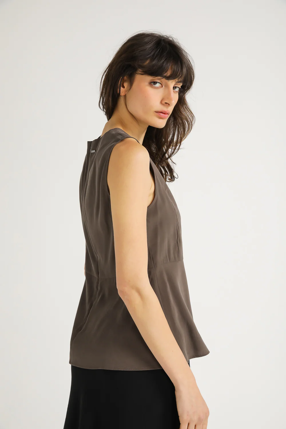 Tie-Front Drape Top - Image 3