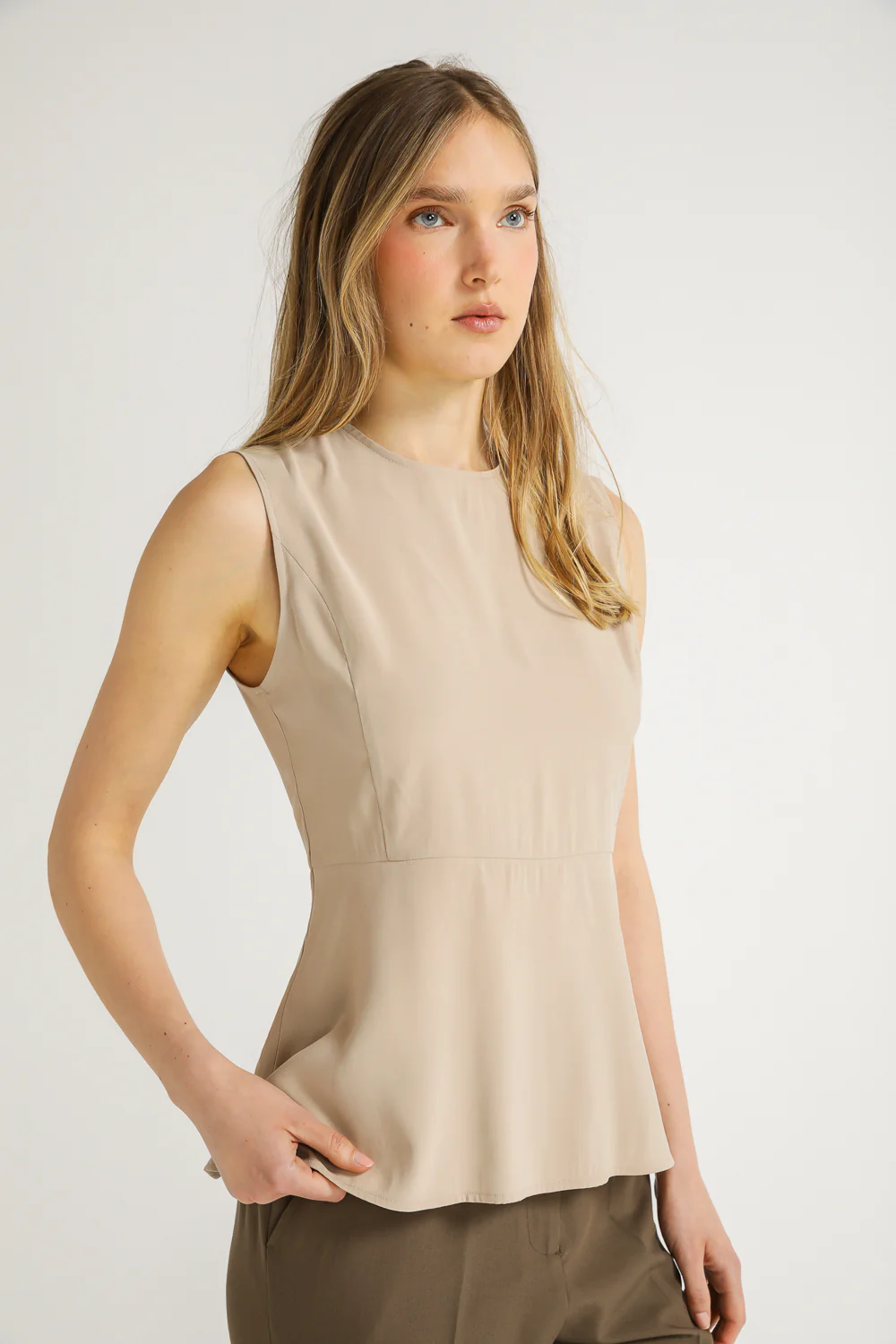 Tie-Front Drape Top - Image 9