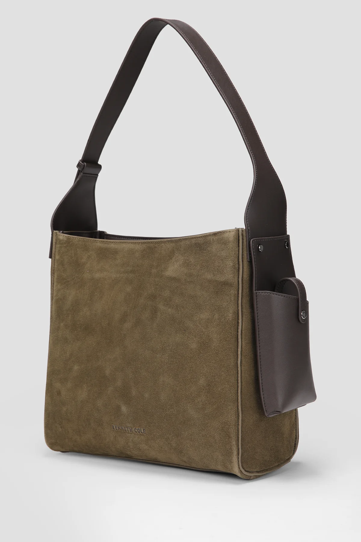 Suede Leather Tote - Image 10