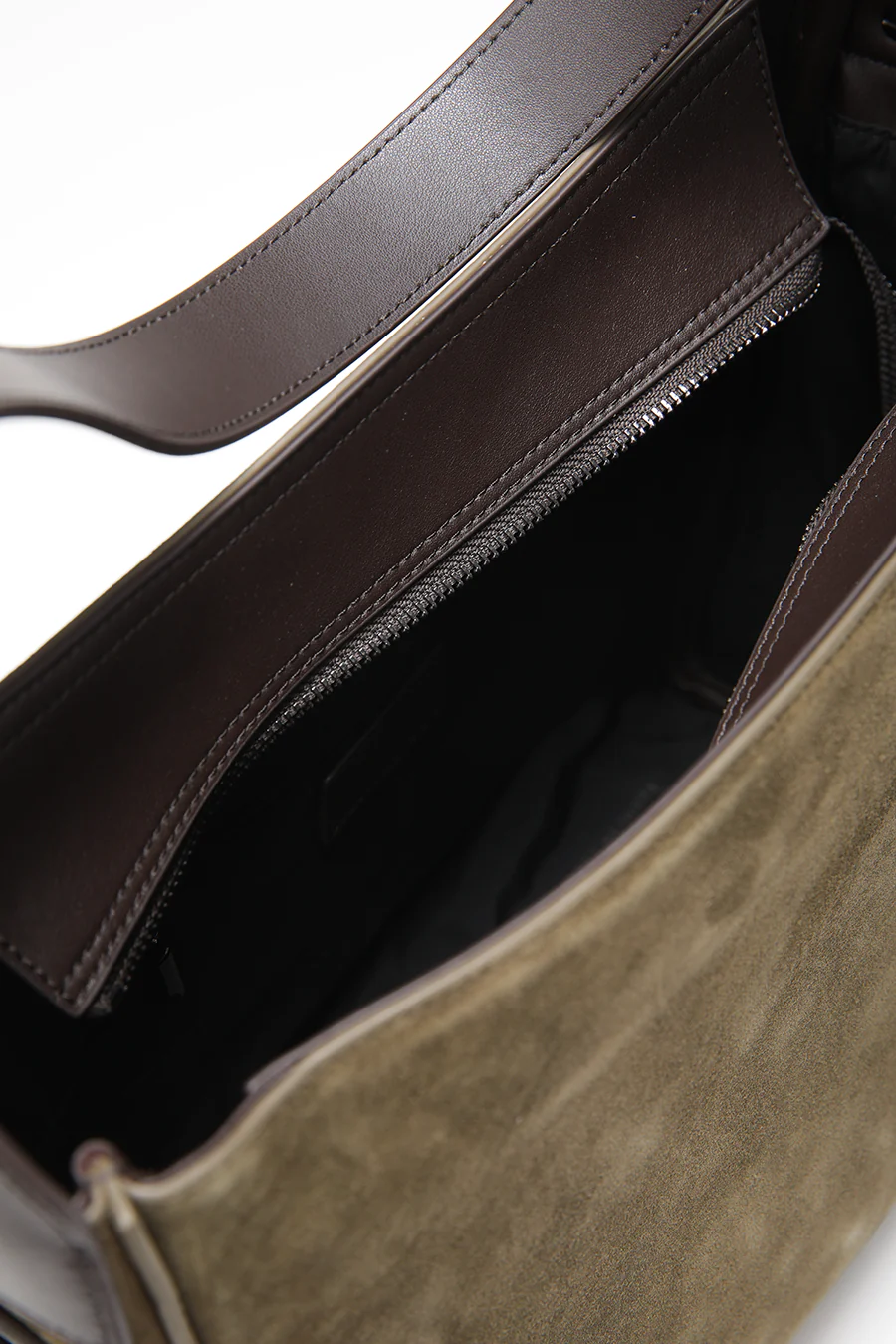 Suede Leather Tote - Image 4
