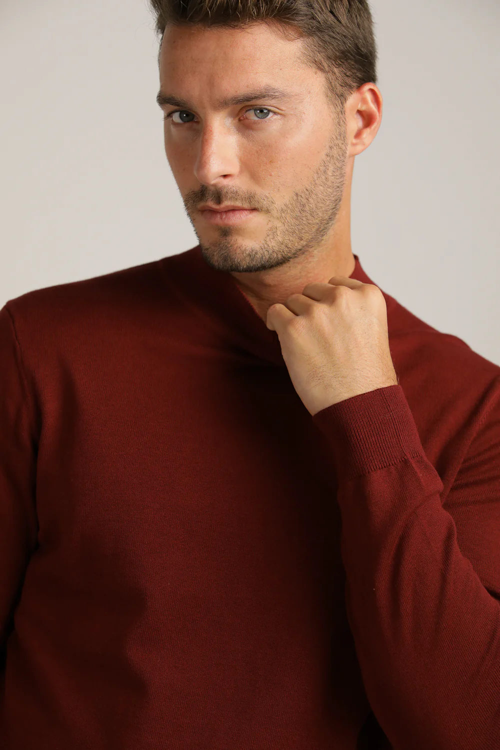 Turtleneck Knit Top - Image 3