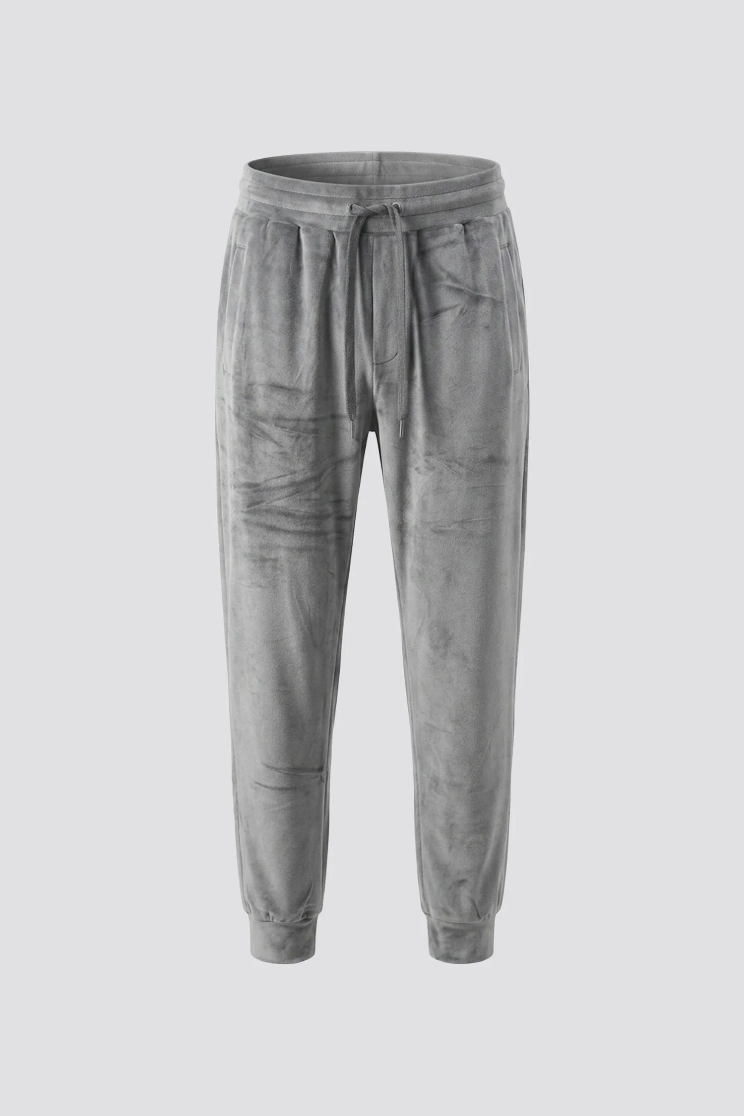 Velvet  Cuffed Jog Pants - Image 21