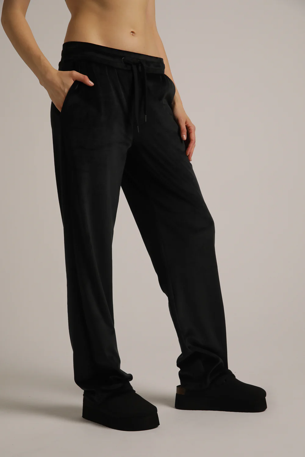 Velvet Straight Pants - Image 10