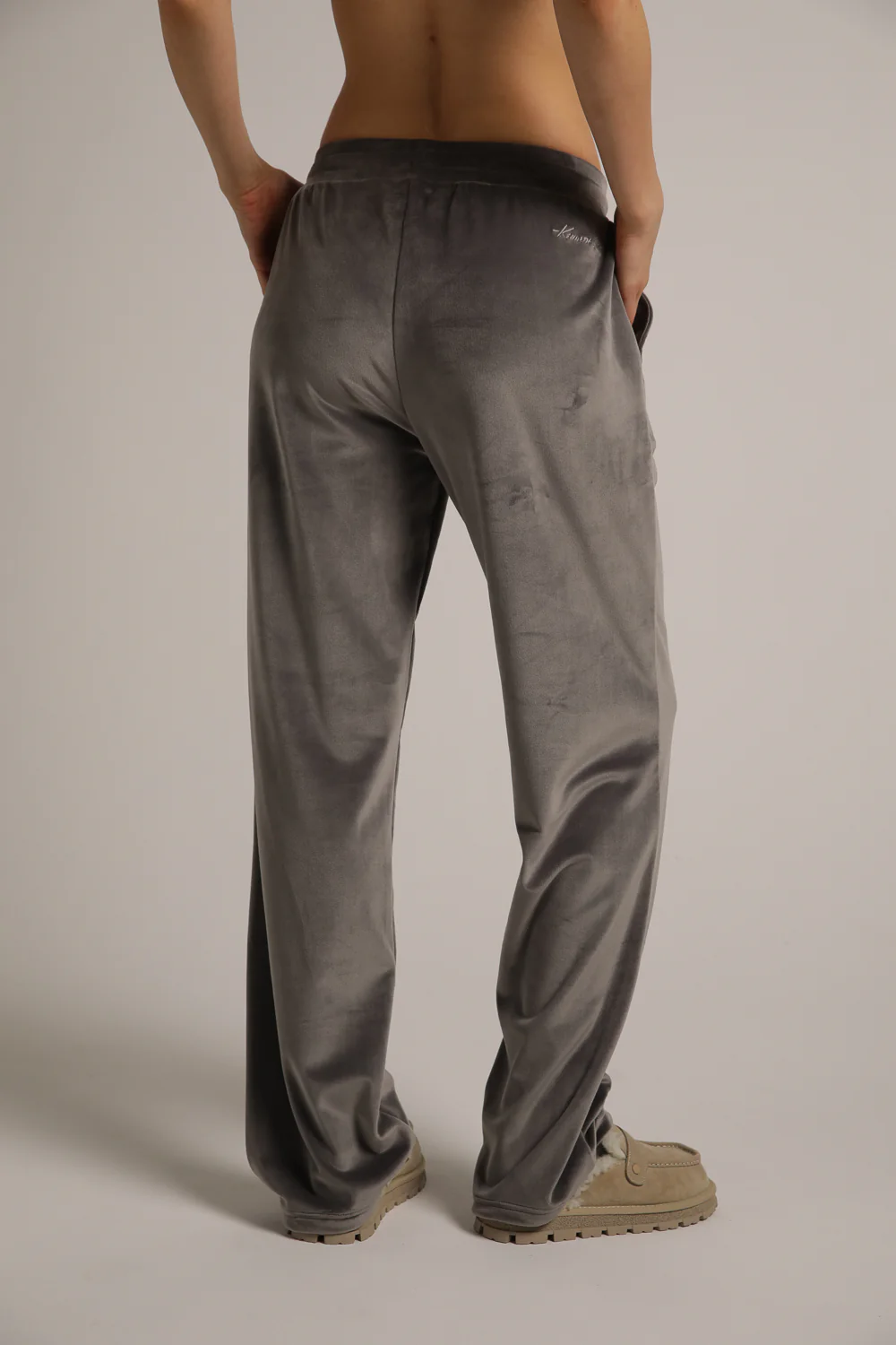 Velvet Straight Pants - Image 17