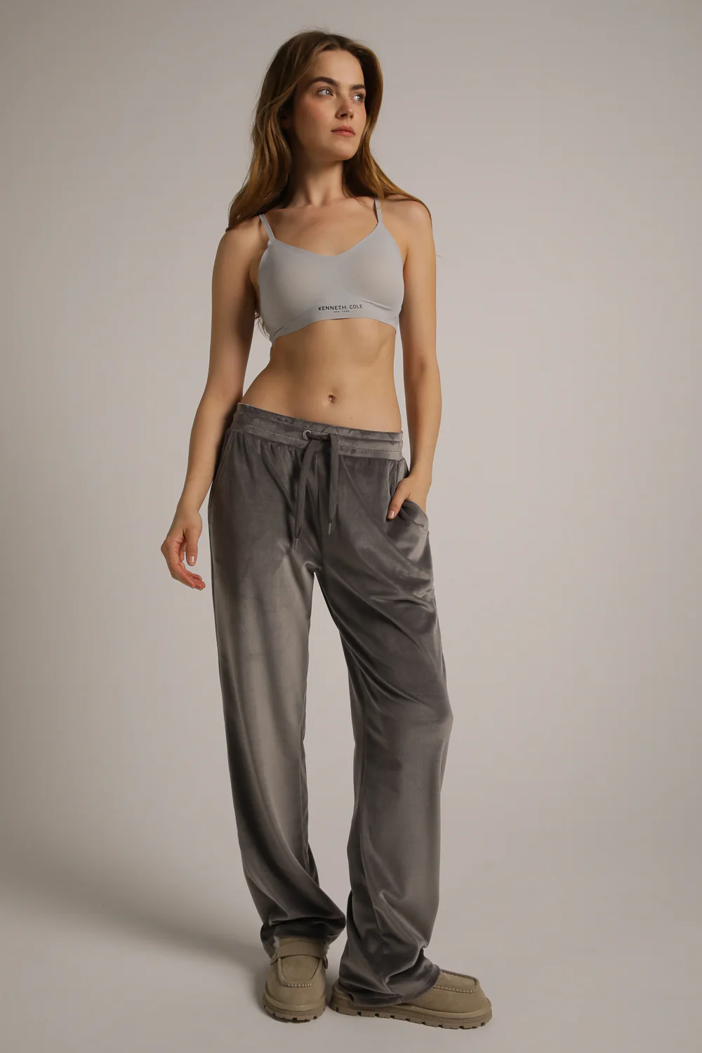 Velvet Straight Pants - Image 19